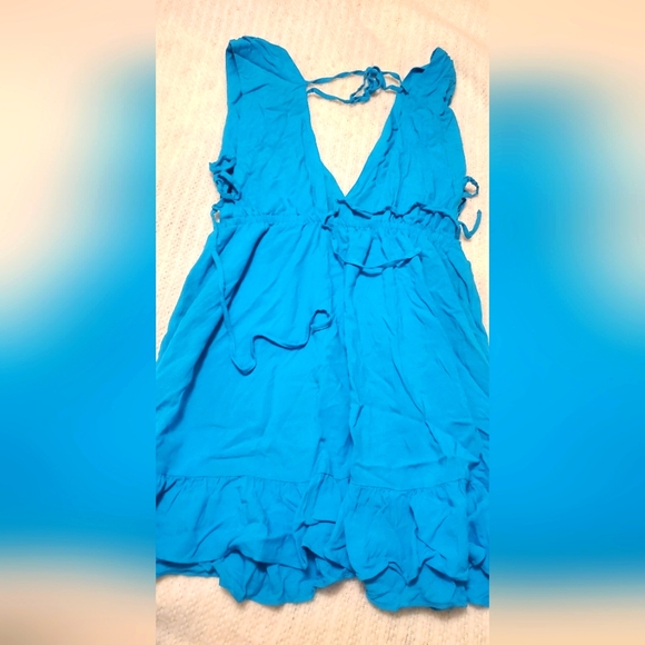 NWT turquoise dress medium - Picture 1 of 3